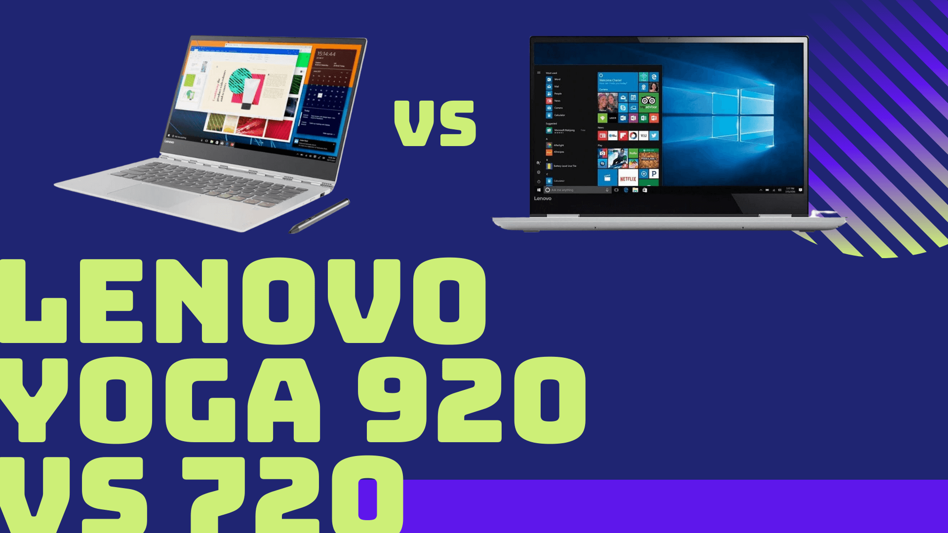Lenovo Yoga 920 vs Yoga 720
